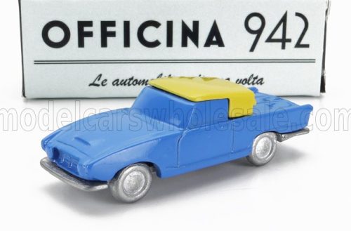 Officina-942 - FIAT 1200 COUPE CARROZZERIA GHIA 1958 BLUE CREAM