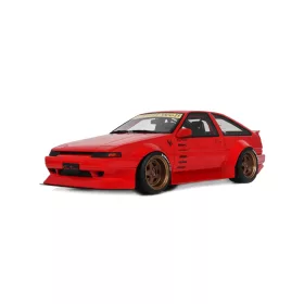   Otto mobile - Toyota AE86 Sprinter Trueno Widebody Ferrari Rosso Corsa 1986
