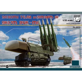   Panda Hobby - Sam-11 Buk With Metal track link harcjármű makett