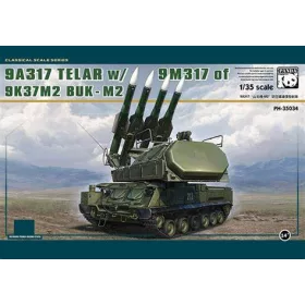 Panda Hobby - 9A317 Telar w Sam-17 harcjármű makett