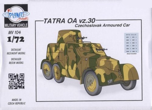 Planet Models - Tatra OA vz.30