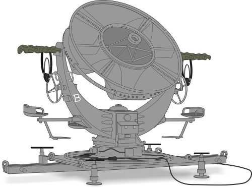 Planet Models - Ringtrichter Richtungshörer Horchgerät (RRH)-German WW2 Acoustic Monitori