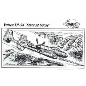 Planet Models - Vultee XP-54   Swoose Goose   