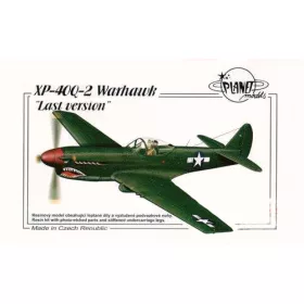 Planet Models - XP 40Q-2 Warhawk  letzte Ausf hrung