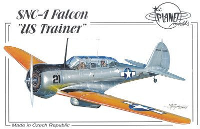 Planet Models - Curtiss Cw-22 SNC-1 Falcon