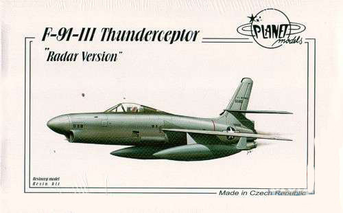 Planet Models - XF-91 III Thunderceptor Radar Version