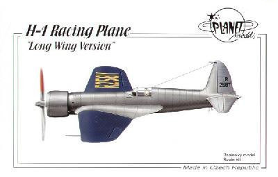 Planet Models - H-1 Racing Plane ''Long Wing Version''