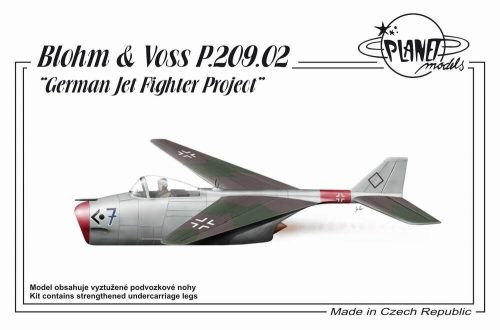 Planet Models - Blohm & Voss P.209 German Jet Fighter Project