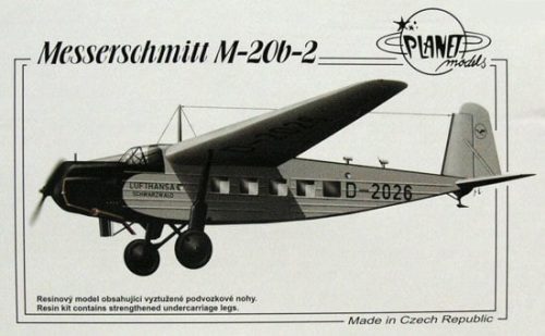 Planet Models - Messerschmitt M-20 b-2
