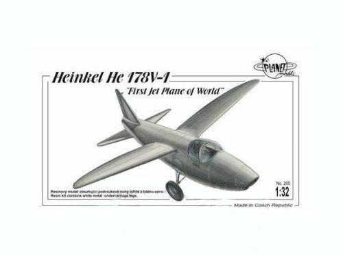 Planet Models - Heinkel He 178 First Jet Plane of World
