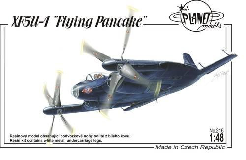 Planet Models - XF5U-1 Flying Pancake
