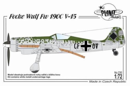 Planet Models - Focke Wulf Fw 190C V-15