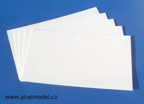 Plus Model - Styren sheet-thickness 0.3 mm