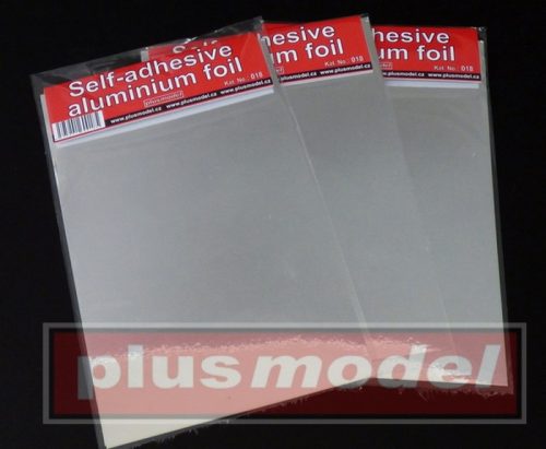 Plus Model - Aluminium foil 2 pcs 150x100mm self-adhesive