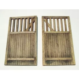 Plus Model - Wooden gate - straight