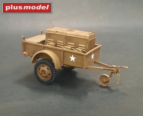 Plus model - 1/35 UD trailer K-52