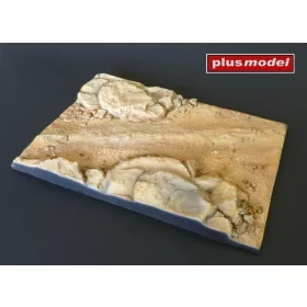 Plus model - Display base – Path between the rocks