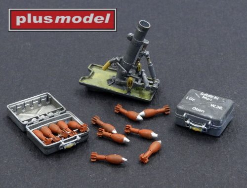 Plus model - German mortar leWfr 36