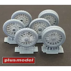 Plus model - Wheels set for Lanchester
