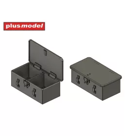   Plus model - 1/35 Magazines and ammunition boxes for the Lewis machine gun