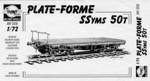 Planet Models - Plate Forme Ssyms 50 Ton