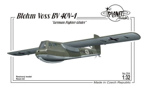 Planet Models - Blohm Voss BV 40V-1 German Fighter Glider