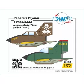   Planet Models - Tai-atari Y yoku Funshindan Japanese Rocket Plane (project 1 and 2)
