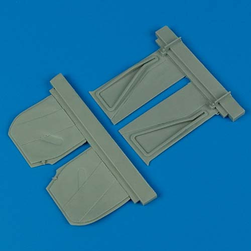Quickboost - 1/32 P-51B Mustang undercarriage covers