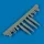 Quickboost - Spitfire Mk.IXe gun barrels for Tamiya