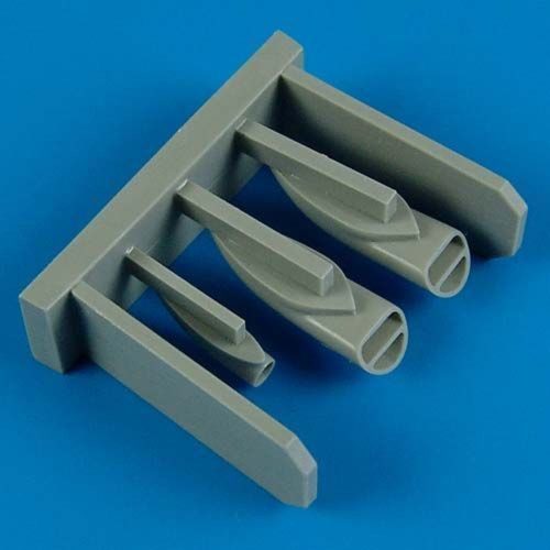 Quickboost - MiG-23 Flogger air scoops for Trumpeter