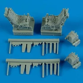 Quickboost - Su-27UB ejection seats w.safety belts