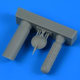 Quickboost - Su-25 Frogfoot open airbrake parachute ZVEZDA