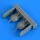 Quickboost - Su-25 Frogfoot open parachute covers ZVEZDA