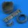 Quickboost - F6F-3 Hellcat early cowling and cooling flaps (closed) for Eduard