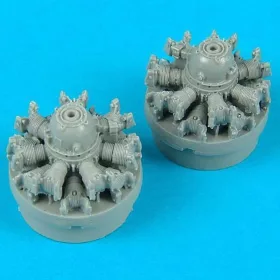   Quickboost - C-47 Dakota engines (for Italeri) f r Italeri Bausatz