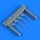 Quickboost - 1/72 Bf 109F/G/K piston rods with undercarriage legs locks for EDUARD kit