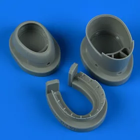   Quickboost - P-47D/M Thunderbolt cowling and cooling flaps (opened)