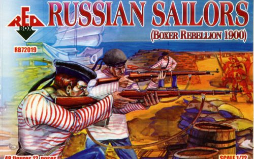 Red Box - Russian Sailors, Boxer Rebellion 1900