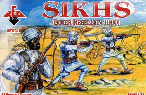 Red Box - Sikhs, Boxer Rebellion 1900