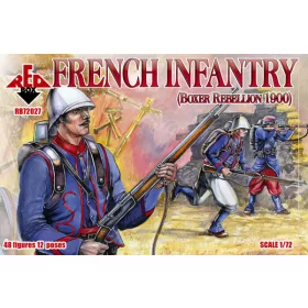 Red Box - French Infantry  Boxer Rebellion 1900