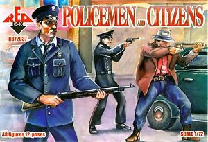 Red Box - Policemen and citizens