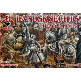 Red Box - Landsknechts (Heavy infantry) 16th centu