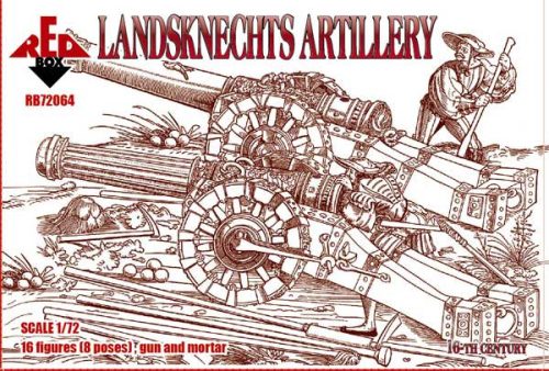 Red Box - Landsknechts (Artillery), 16th century