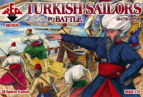 Red Box - Turkish sailor in battle, 16-17th centur