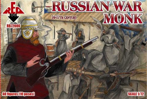 Red Box - Russian war monk, 16-17th century