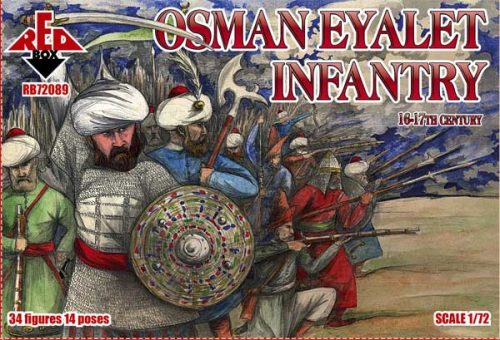 Red Box - Osman Eyalet infantry,16-17th century