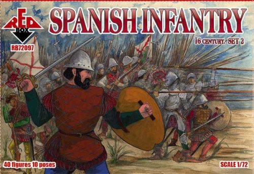 Red Box - Spanish infantry, 16th century, set 2