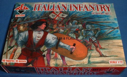 Red Box - Italian infantry, 16th century, set 1