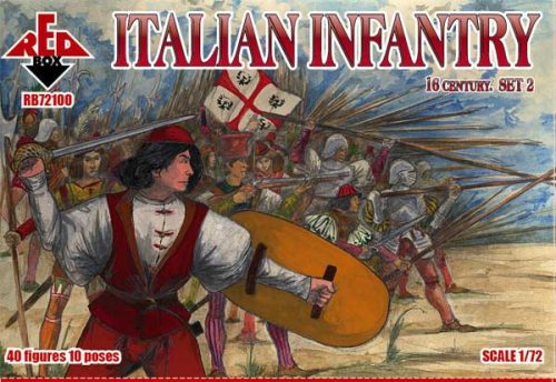 Red Box - Italian infantry,16th century, set 2