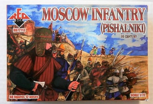 Red Box - Moscow Infantry (Pishalniki) 16 Century